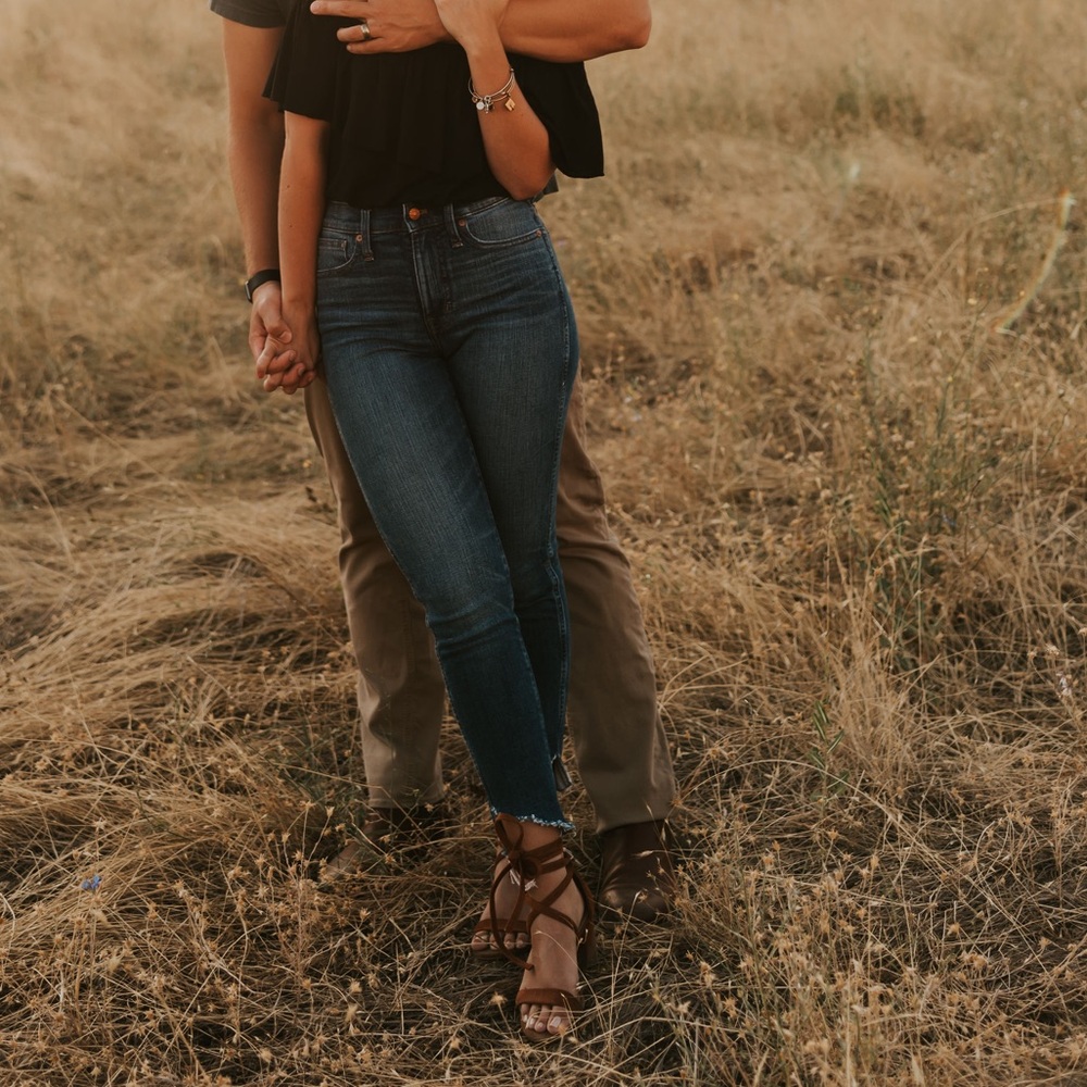 Madewell high waisted skinny jeans